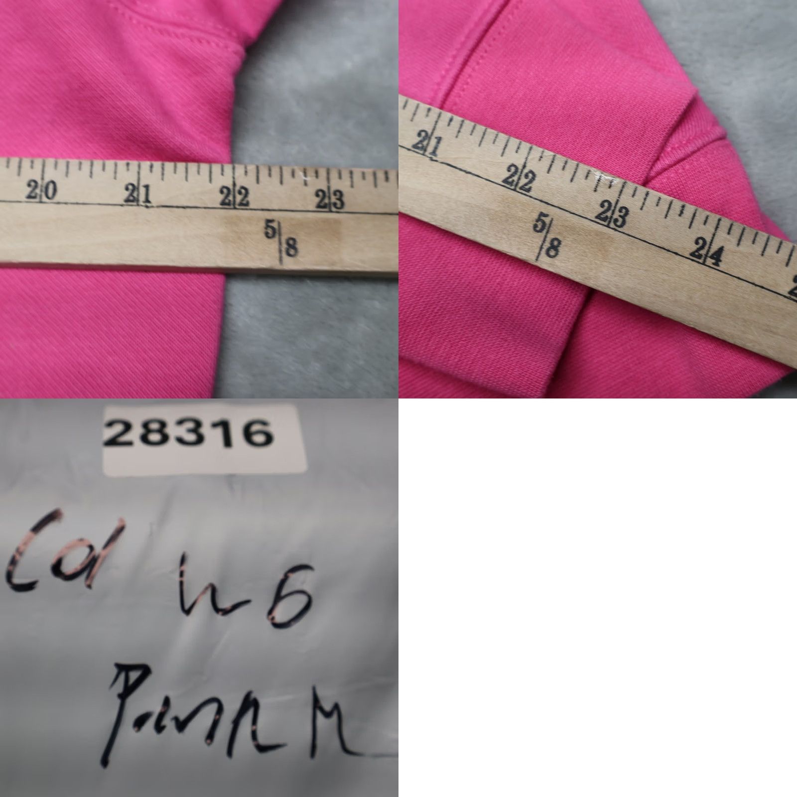 Pinko Columbia Womens XL Pink Hoodie Fleece Pullover Sweatshirt Trek Graphic Sleeve Size XL / US 12-14 / IT 48-50 - 9 Thumbnail