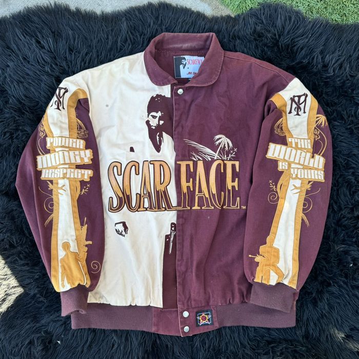 Vintage JH Design Jeff Hamilton Scarface Movie Vintage Bomber