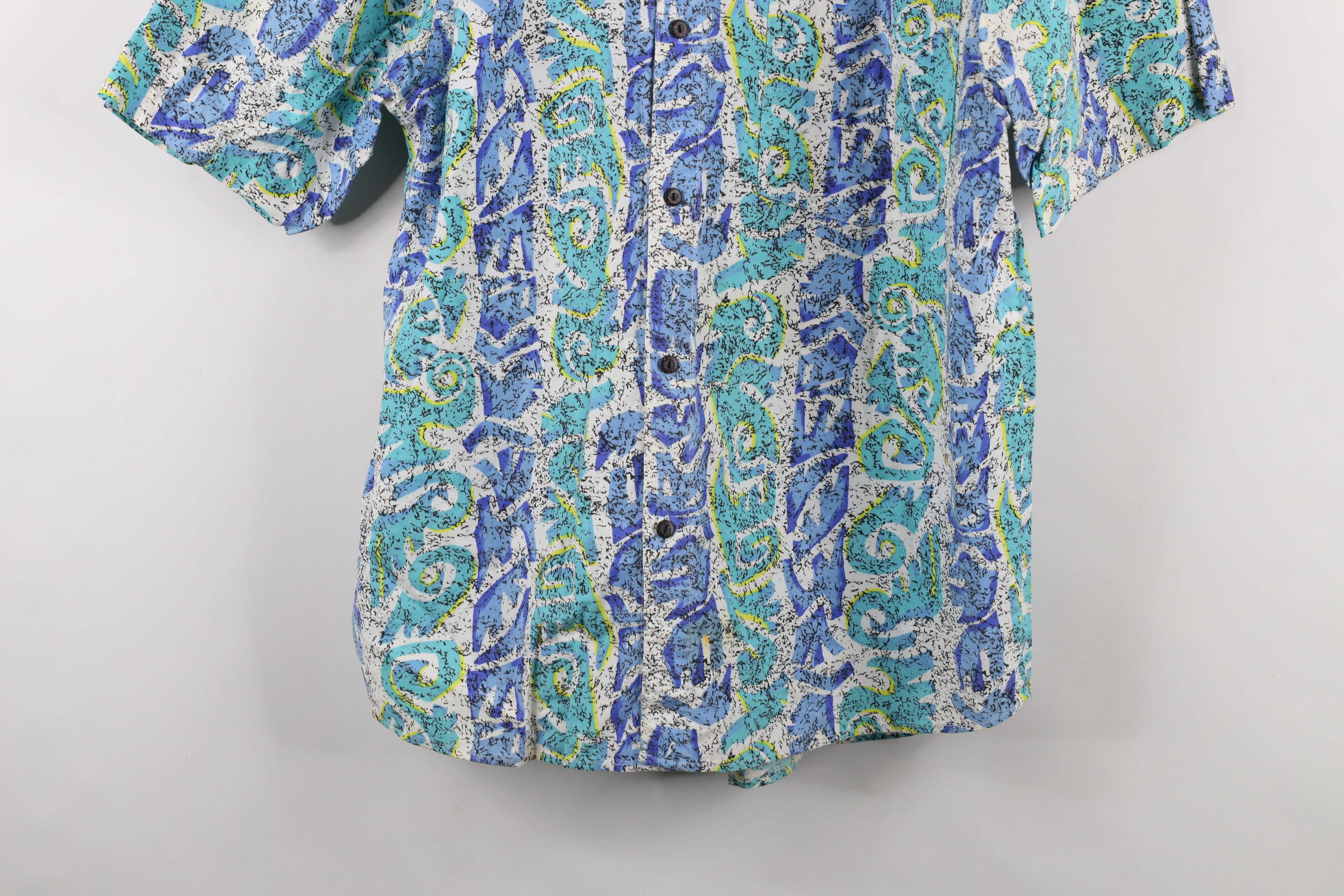 Vintage Vintage 90s Streetwear Surfing Hawaiian Button Shirt Size US L / EU 52-54 / 3 - 3 Thumbnail