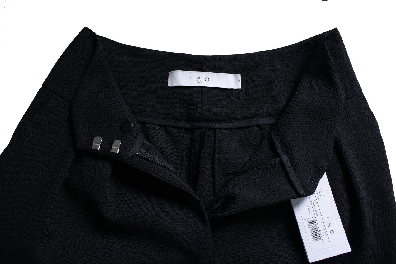 Iro IRO, black yilo 23S pantalon Size 26" / US 2 / IT 38 - 8 Thumbnail