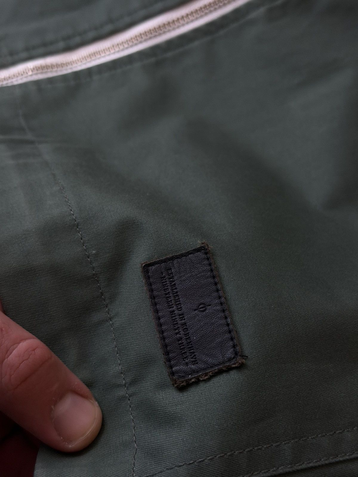 Samsoe Samsoe Samsoe Samsoe Dalgarno Thyme Waxed Waterproof Jacket Size US L / EU 52-54 / 3 - 18 Thumbnail