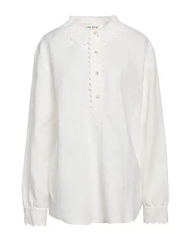 Saint Laurent Paris o1s1wg110225 681576 Chemise Tunique Bordure Broder Shirt Size US M / EU 48-50 / 2 - 1 Thumbnail