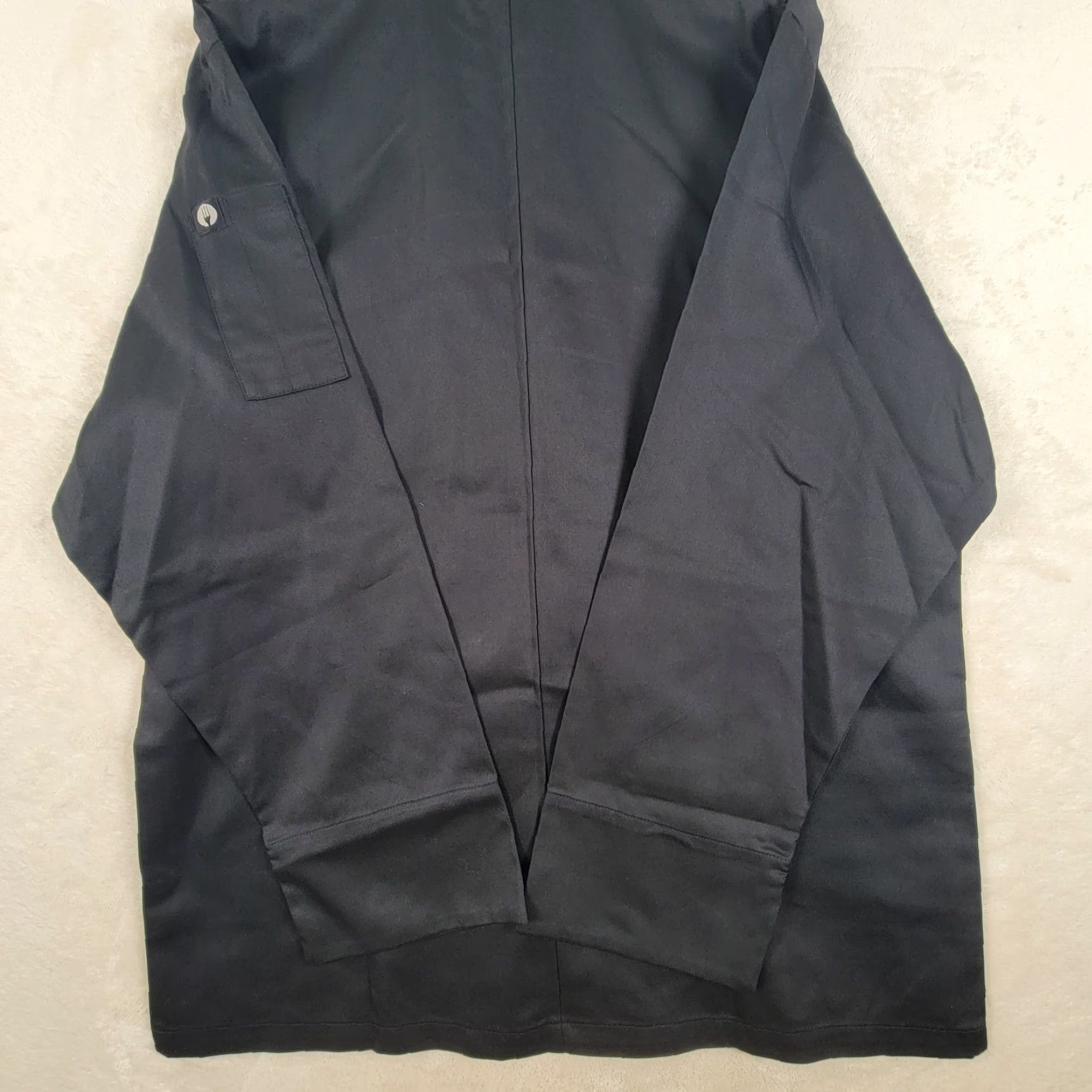 Vintage Chef Works Unisex Bastille Chef Coat Black Large Size US L / EU 52-54 / 3 - 4 Thumbnail