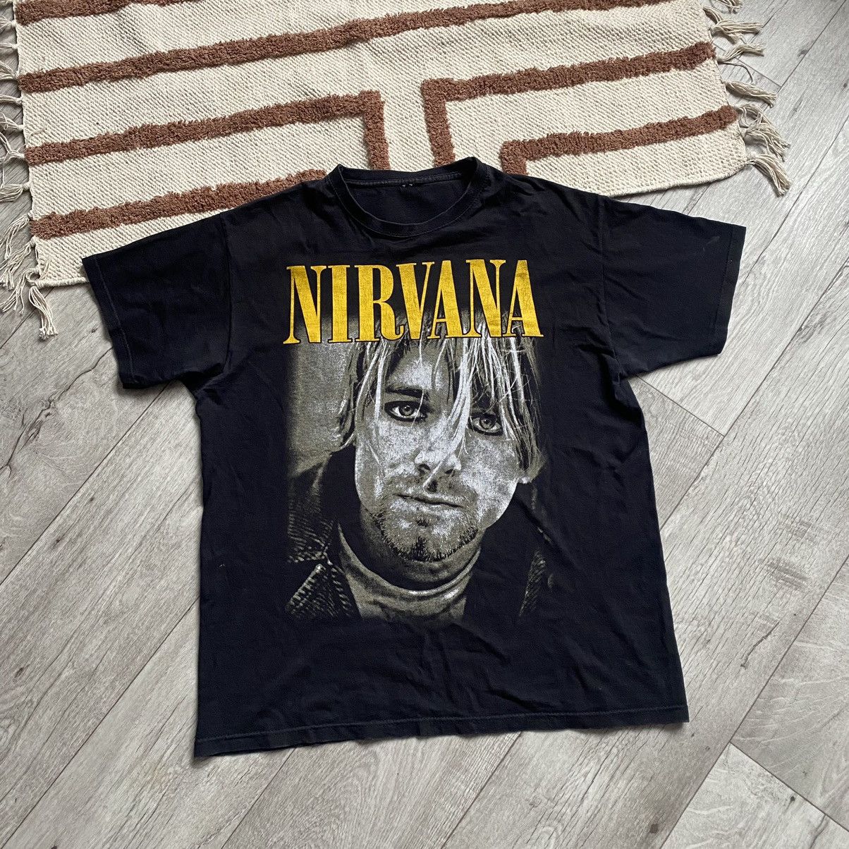 Vintage Band Nirvana Kurt Kurt Cobain T Shirt Vintage OLI MO Retro