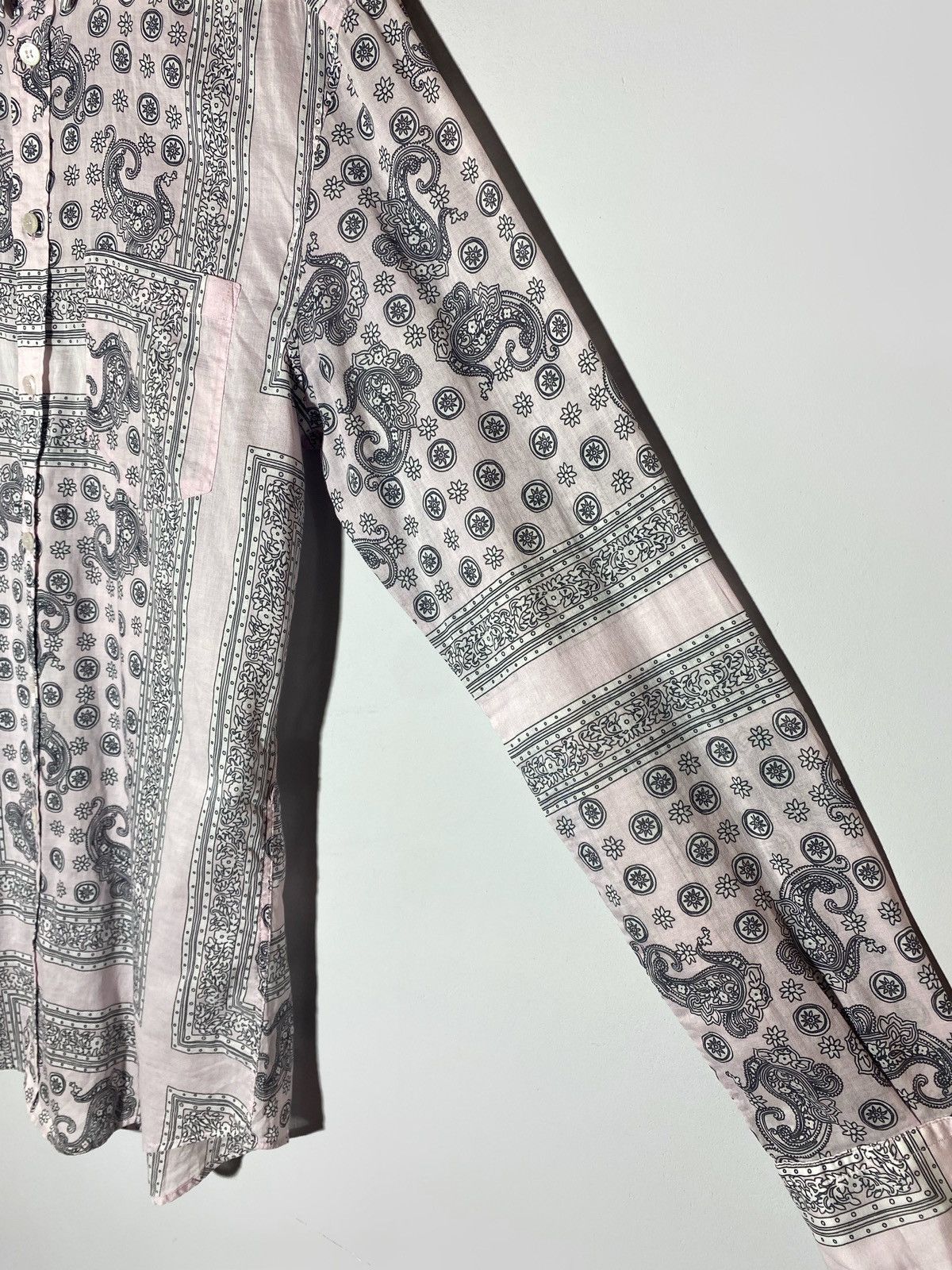 Dolce & Gabbana Dolce&Gabbana Paisley Bandana Long Sleeve Shirt Men’s Size US S / EU 44-46 / 1 - 13 Thumbnail