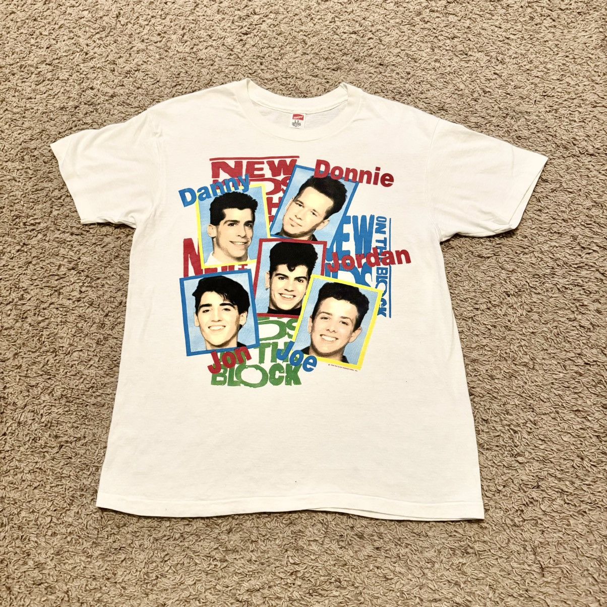 Band Tees VINTAGE 1988 NEW KIDS ON THE BLOCK TEE! Size US L / EU 52-54 / 3 - 2 Thumbnail