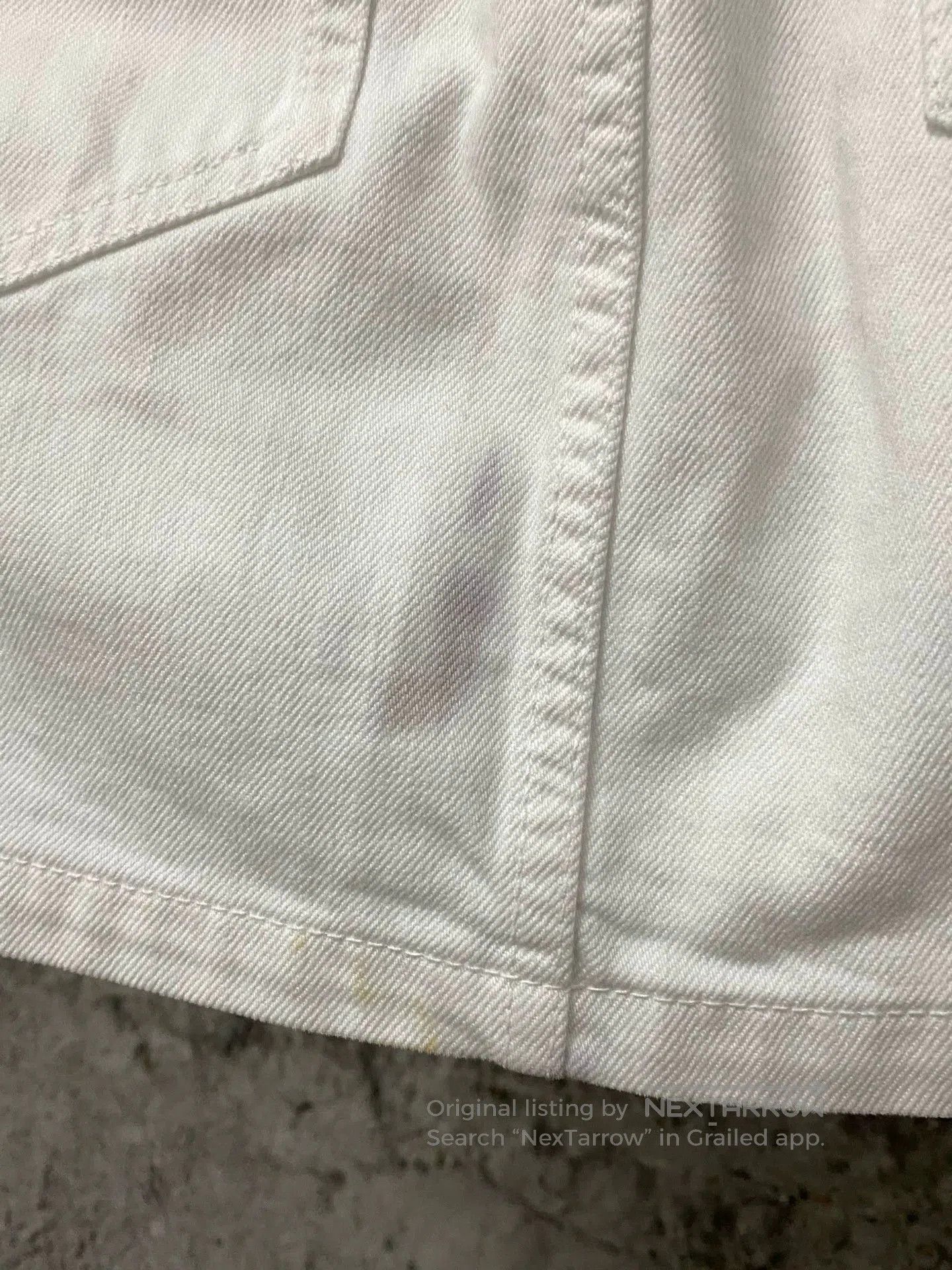 Dior dior white denim mini skirt size 34. Size US 34 / EU 50 - 3 Thumbnail