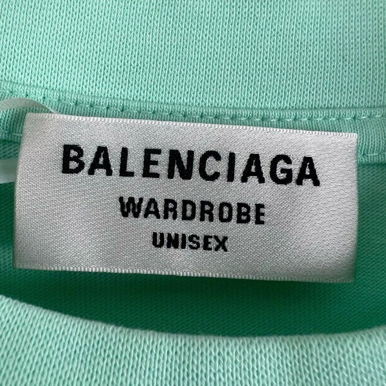 Balenciaga Balenciaga Mint green front and back embroidered monogram Size XS / US 0-2 / IT 36-38 - 5 Thumbnail
