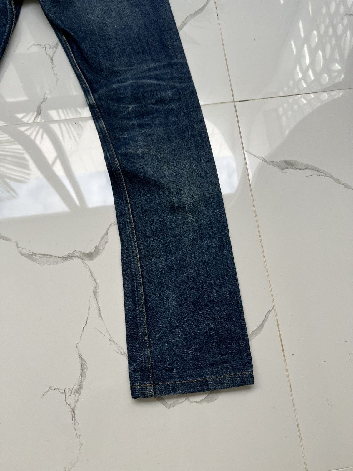 A.P.C. × Vintage 90’s APC NEW CURE H SLIM JEANS Y2K Size US 30 / EU 46 - 9 Thumbnail