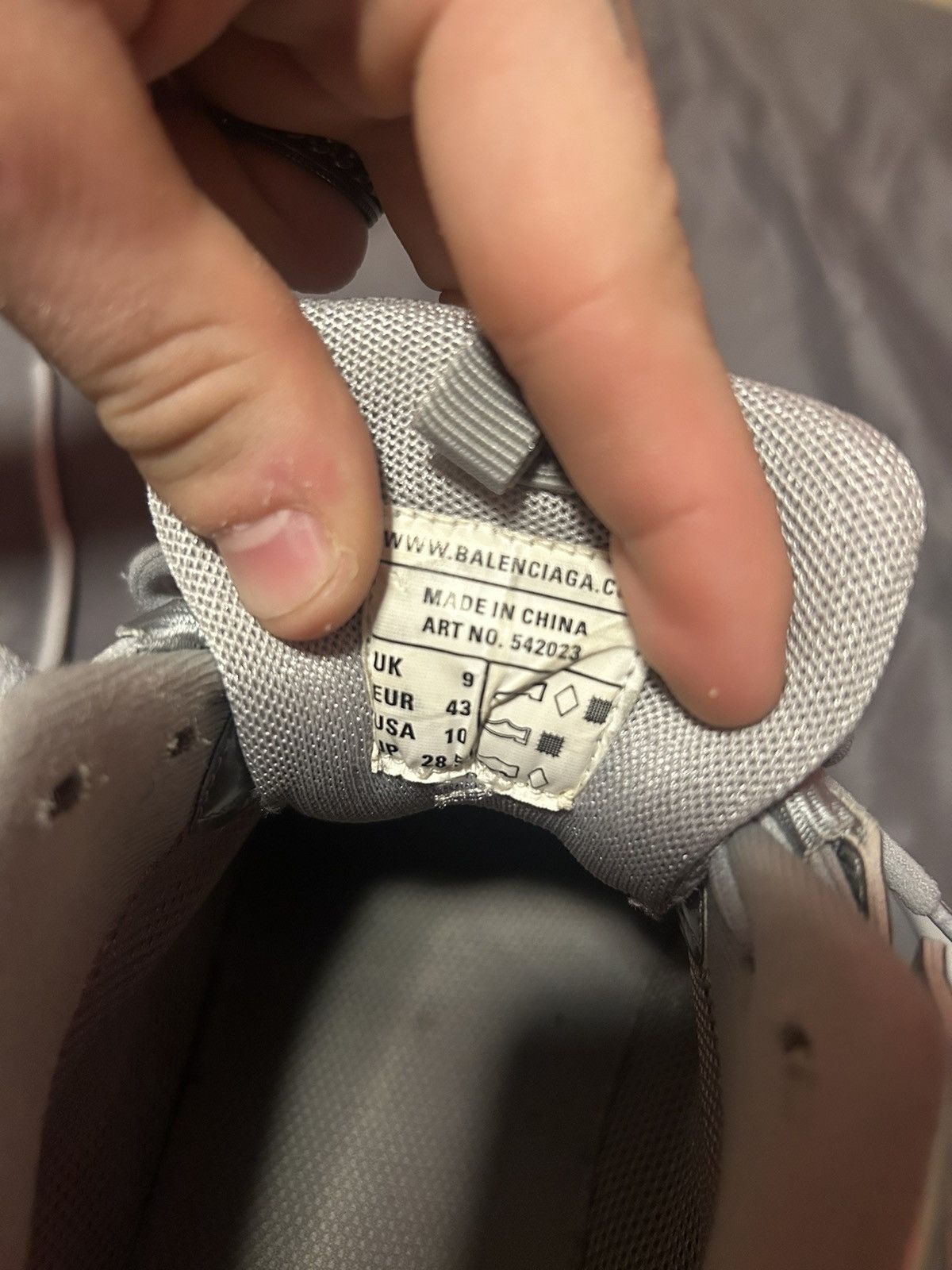 Balenciaga Silver balenciaga tracks Size US 10 / EU 43 - 13 Thumbnail