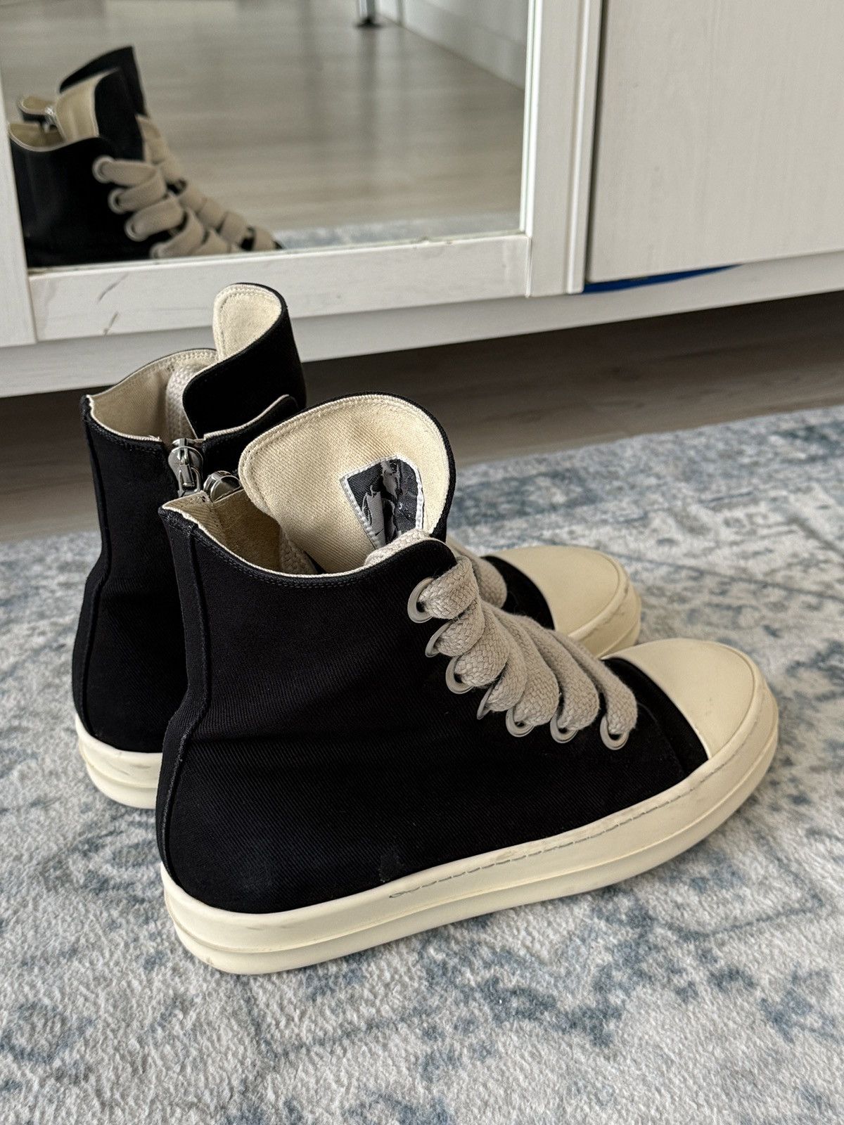 Rick Owens Drkshdw Rick Owens Jumbo Laces Size US 11 / EU 44 - 4 Thumbnail