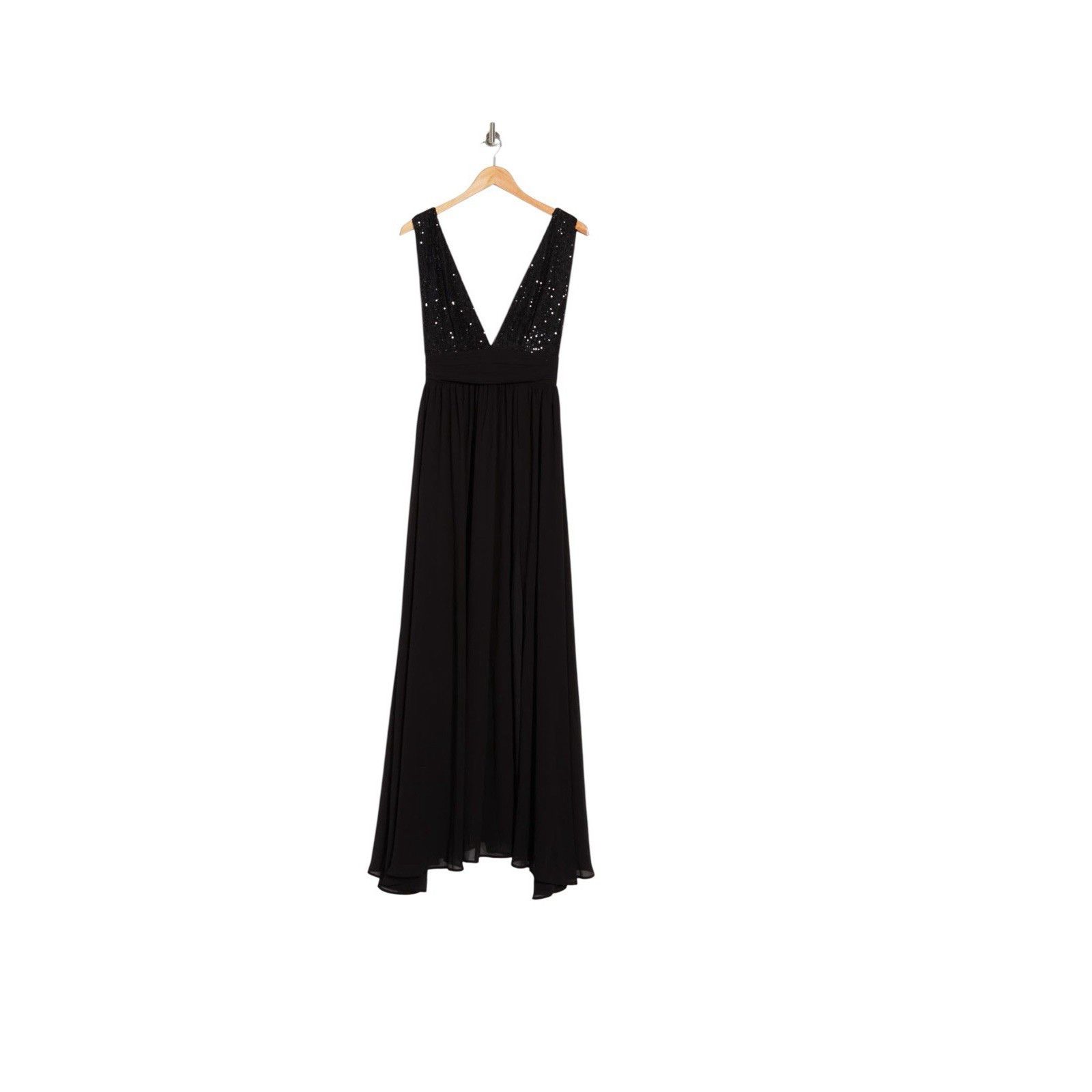 Other NWT LOVE BY DESIGN SEQUIN BLACK GOWN- BROKEN ZIPPER Size M / US 6-8 / IT 42-44 - 4 Thumbnail
