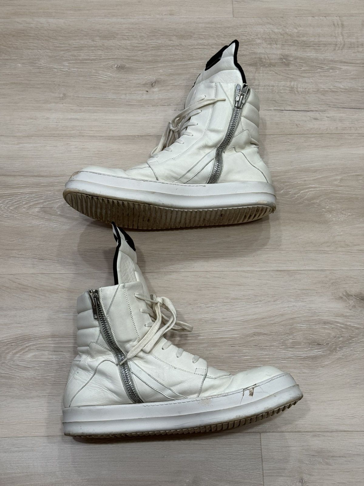 Rick Owens Rick Owens Geobaskets Sneakers Size US 12 / EU 45 - 13 Thumbnail
