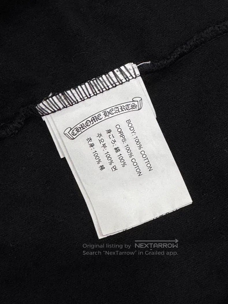 Chrome Hearts CHROME HEARTS Size L Sanskrit cuff three-element short slee Size US L / EU 52-54 / 3 - 8 Thumbnail