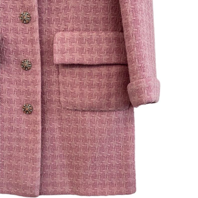 Chanel Chanel Lapel simple single-breasted coat Size XS / US 0-2 / IT 36-38 - 3 Thumbnail