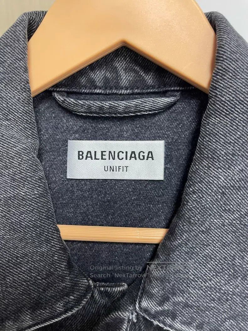 Balenciaga Balenciaga jean jacket Size US M / EU 48-50 / 2 - 4 Thumbnail