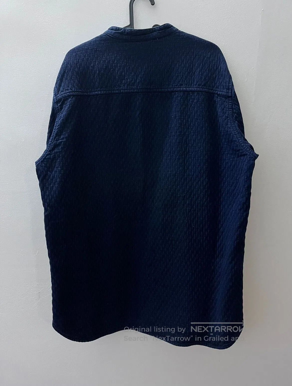 Neighborhood navy blue henley collar sweatshirt. Size US L / EU 52-54 / 3 - 2 Thumbnail