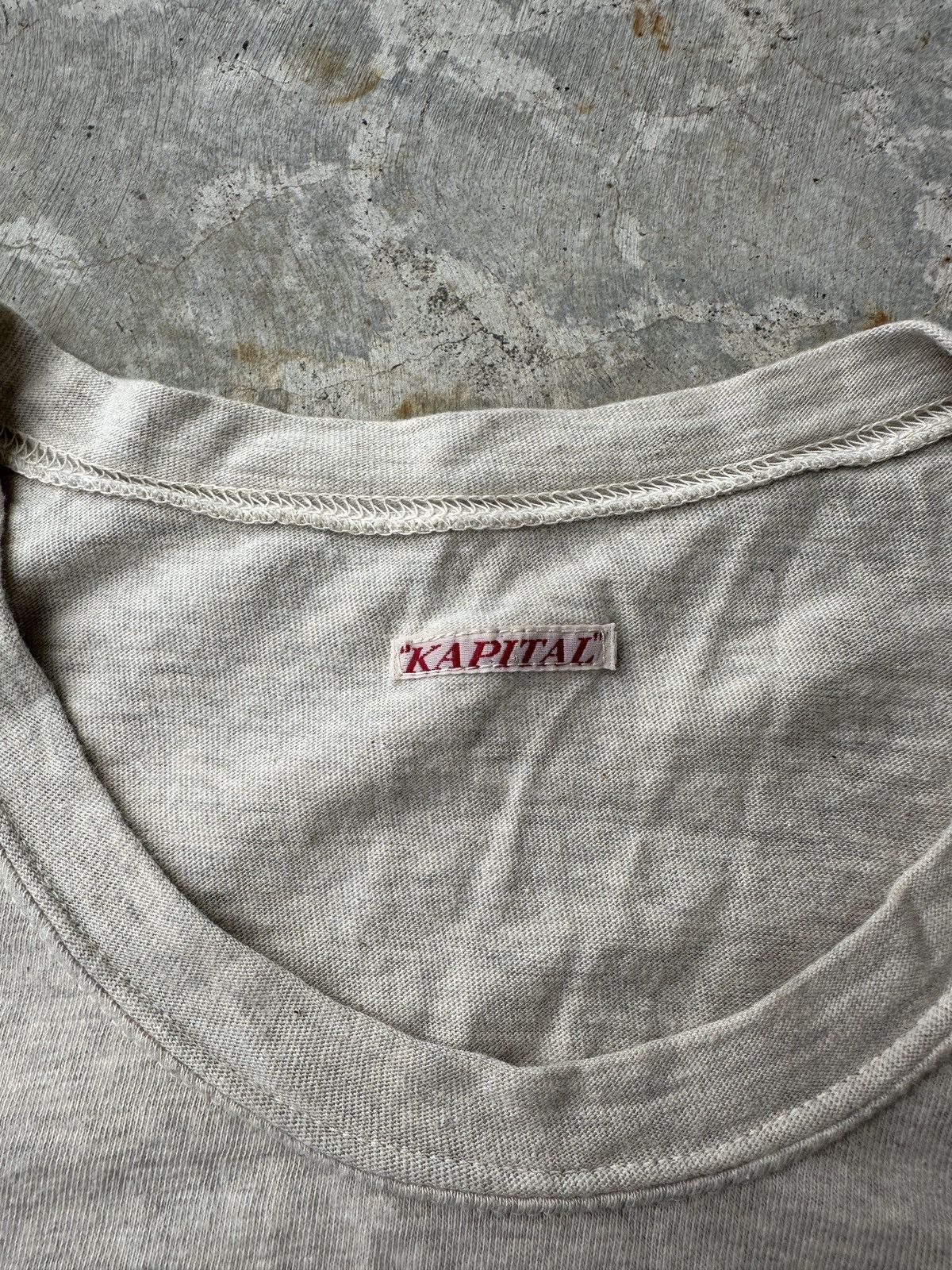 Kapital Kapital Football Prisoner Striped Rugby number stenciled tee Size US L / EU 52-54 / 3 - 4 Thumbnail