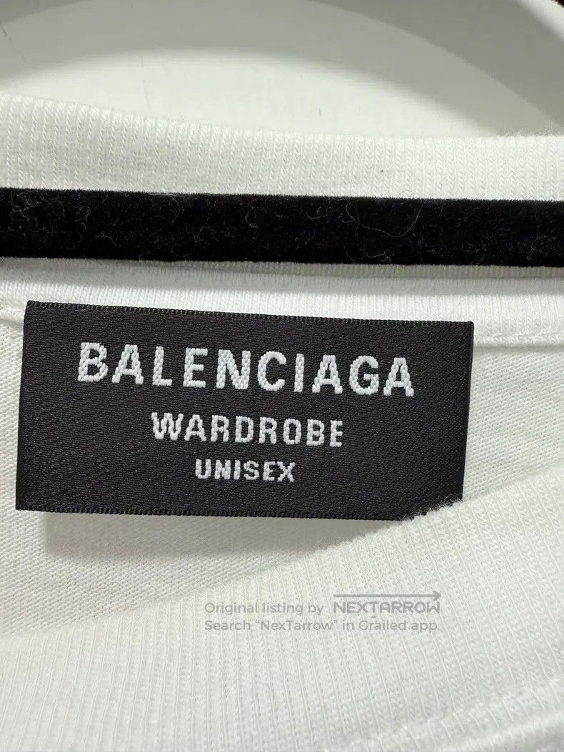 Balenciaga Balenciaga Faded Letter Short Sleeve, Size XXS Size US XXS / EU 40 - 3 Thumbnail