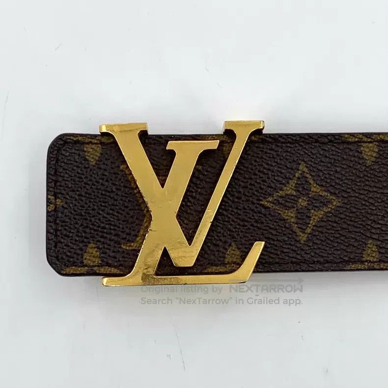 Louis Vuitton Louis Vuitton Initiales dark brown logo with presbyopic sm Size ONE SIZE - 7 Thumbnail