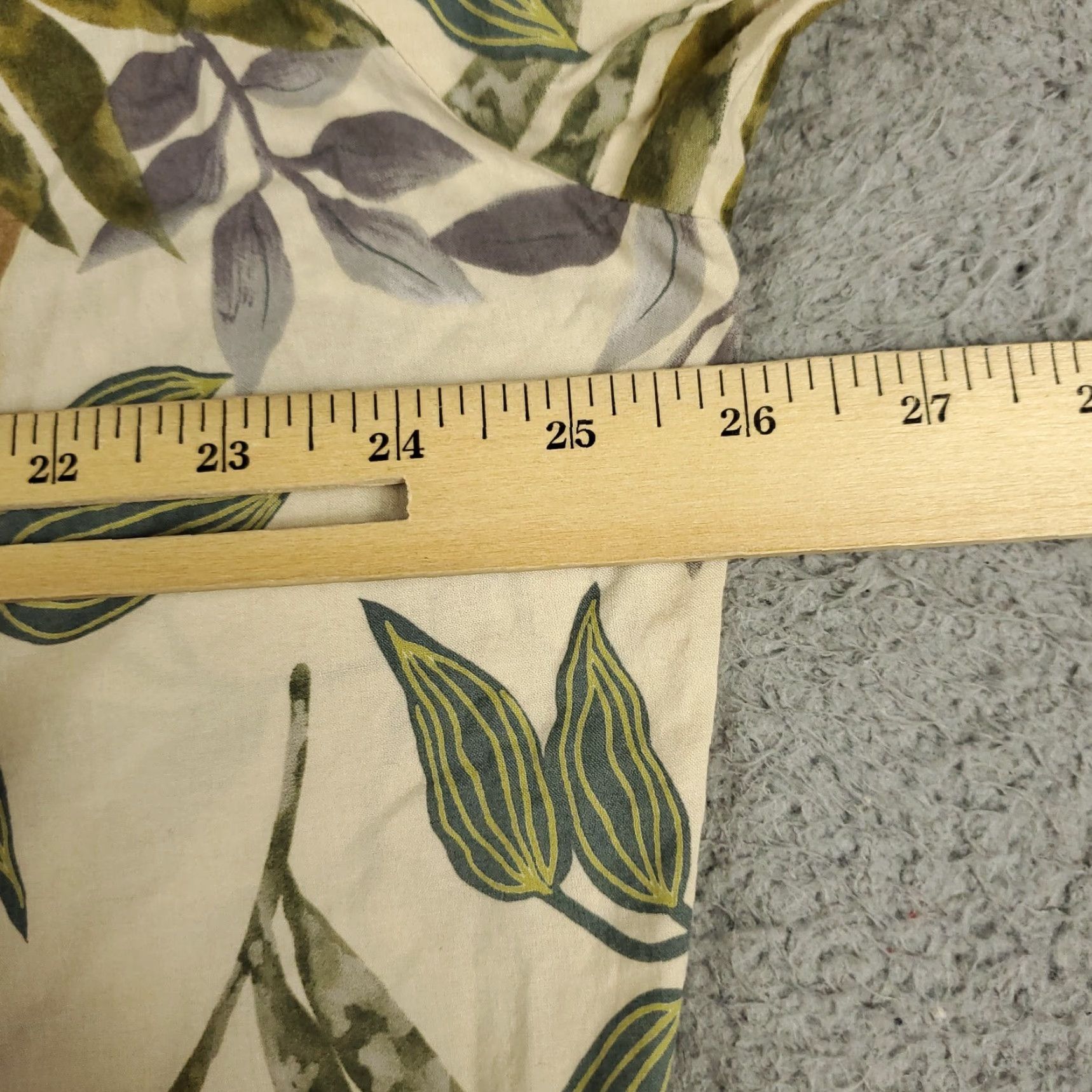 Tori Richard Tori Richard Shirt Mens XL Beige Floral Hawaiian Button Up Short Sleeve Size US XL / EU 56 / 4 - 5 Thumbnail