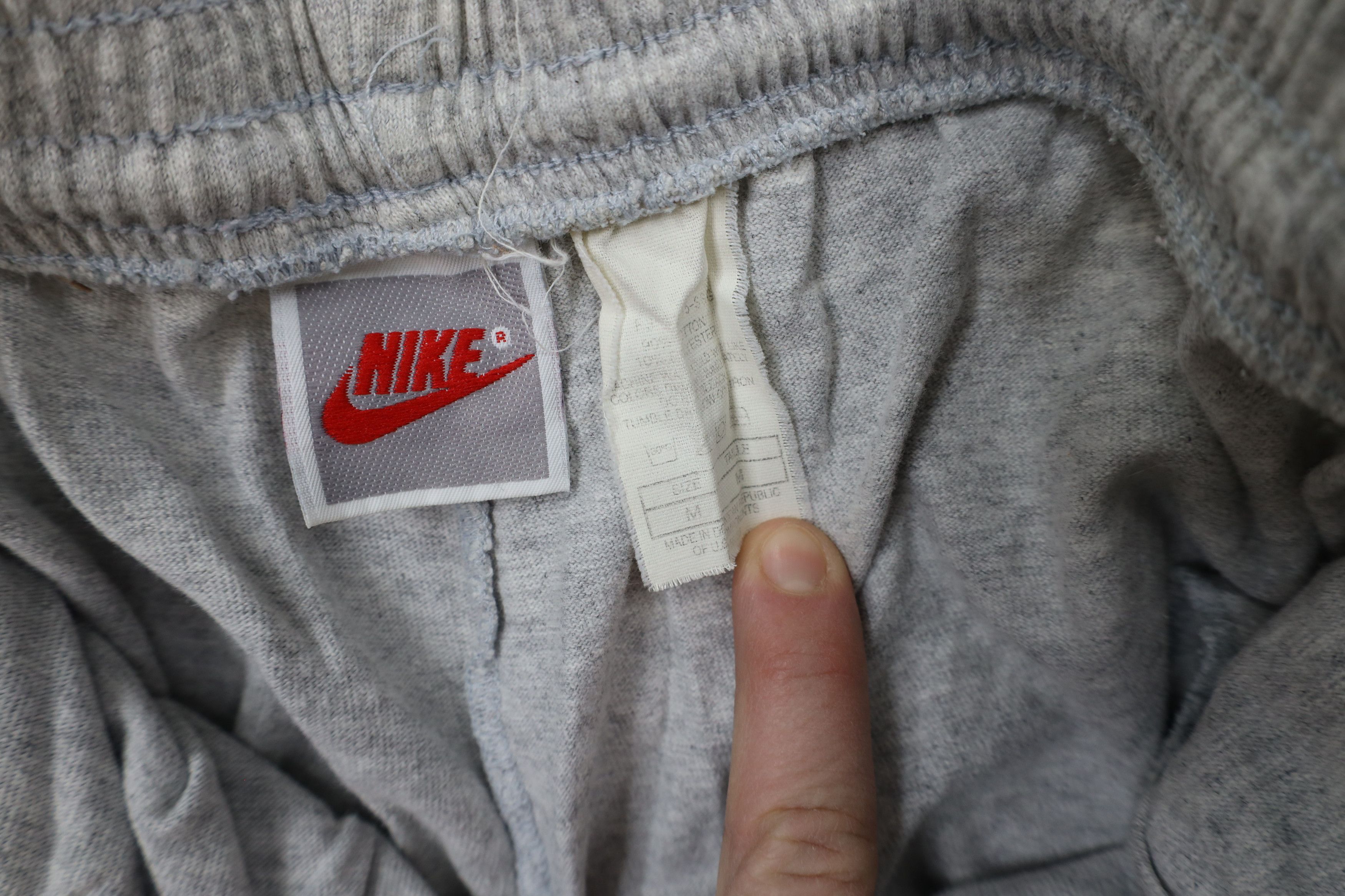 Nike × Vintage Vintage 90s Nike Spell Out Travis Scott Mini Swoosh Joggers Size US 34 / EU 50 - 10 Thumbnail