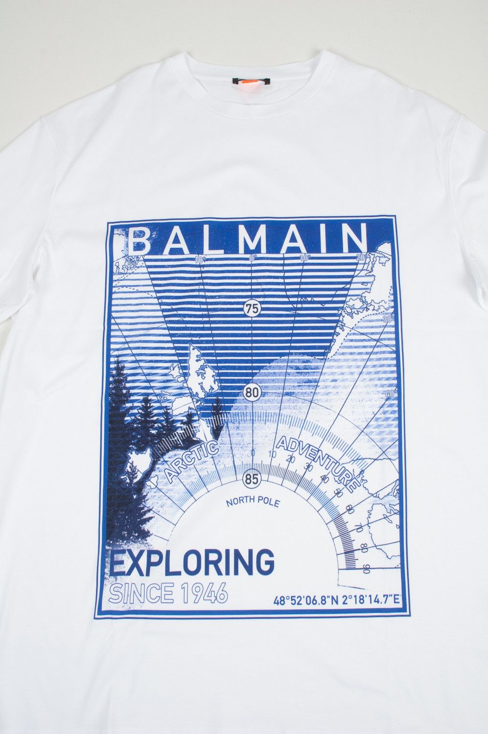 Balmain Balmain White T Shirt Size M, H4548-60 Size US M / EU 48-50 / 2 - 2 Thumbnail