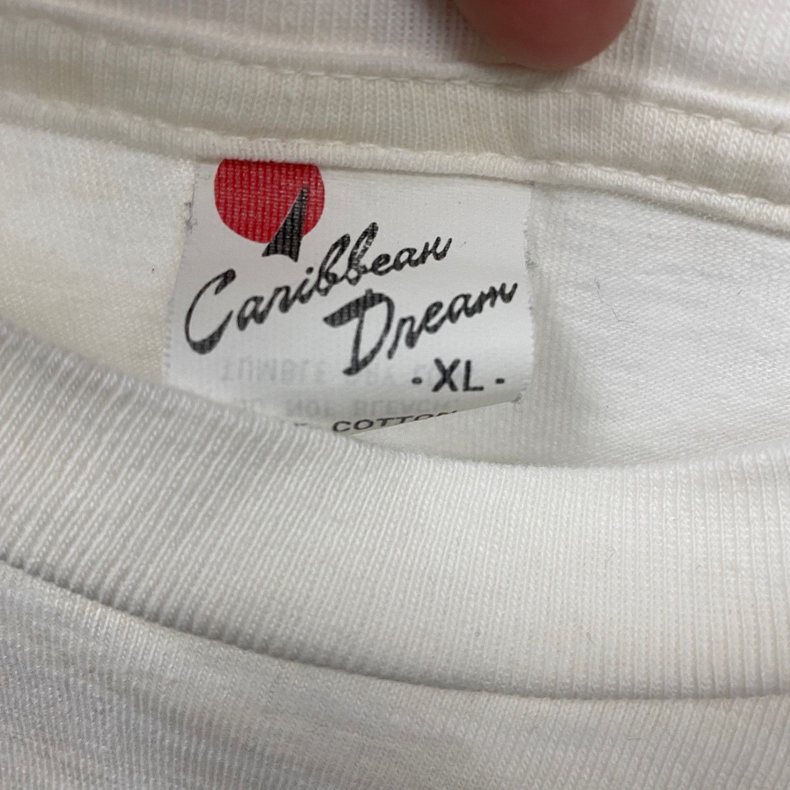 Vintage Vintage Caribbean Dream Humor Graphic Single Stitch T-Shirt Size US XL / EU 56 / 4 - 9 Thumbnail