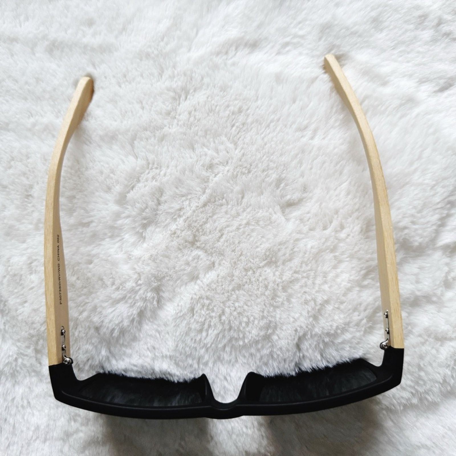 Other Jensen Black & Light Wood Sunglasses Size ONE SIZE - 6 Thumbnail