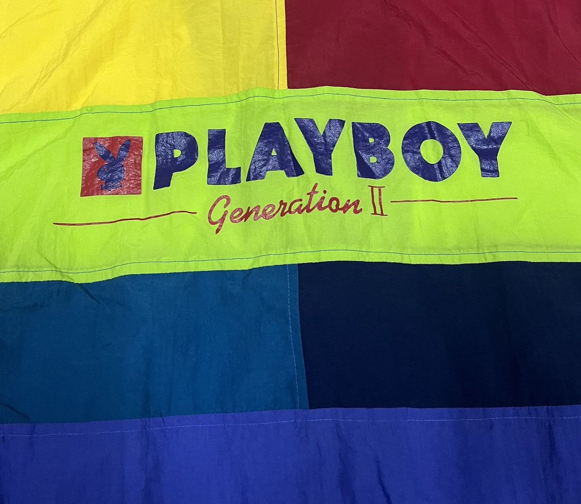 Playboy PLAYBOY Rabbit Head Design Multicolour Windbreaker/Jacket Size US L / EU 52-54 / 3 - 5 Thumbnail