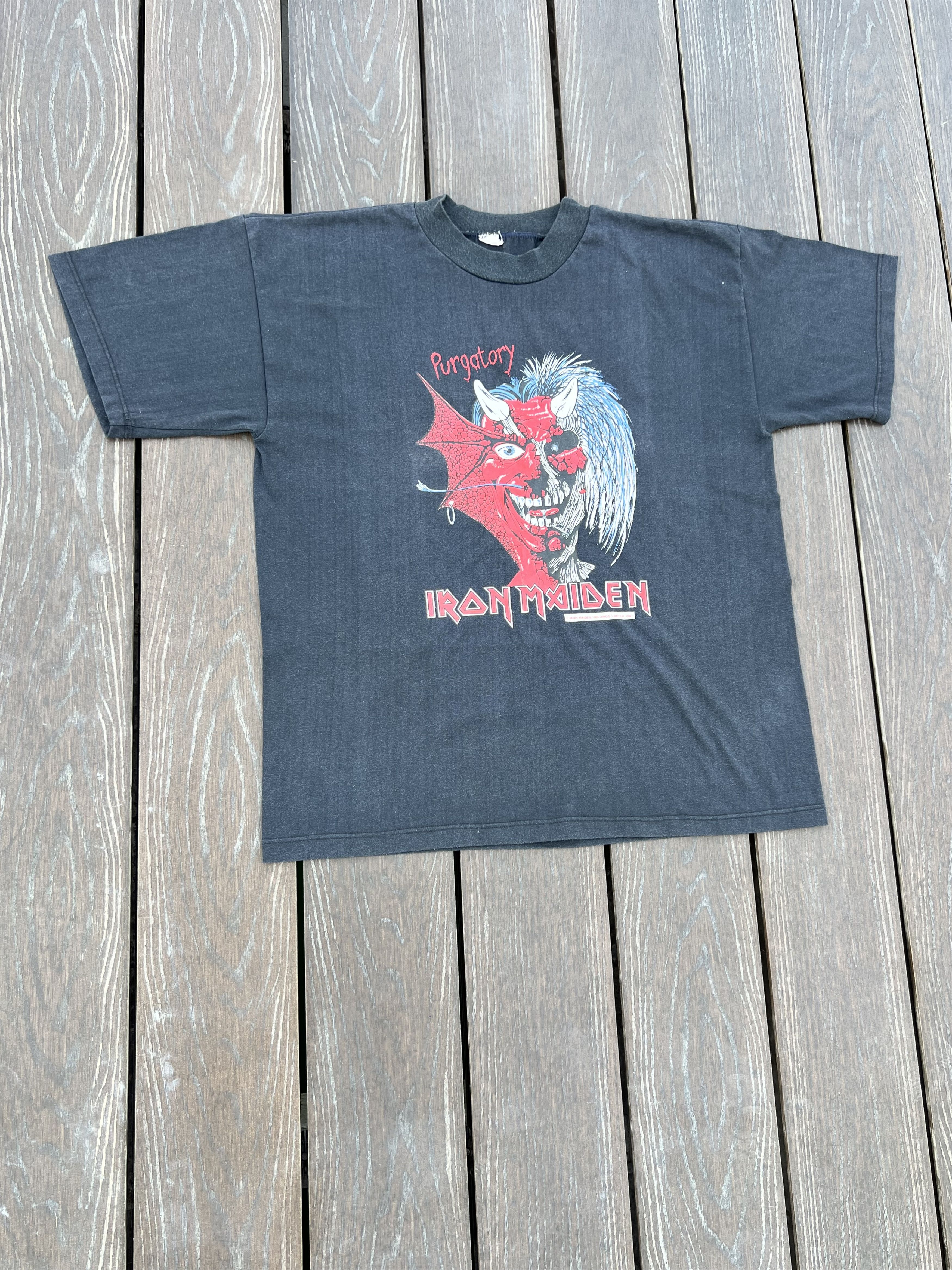 Iron Maiden T-shirt Iron Maiden Purgatory 1981 Size US M / EU 48-50 / 2 - 3 Thumbnail