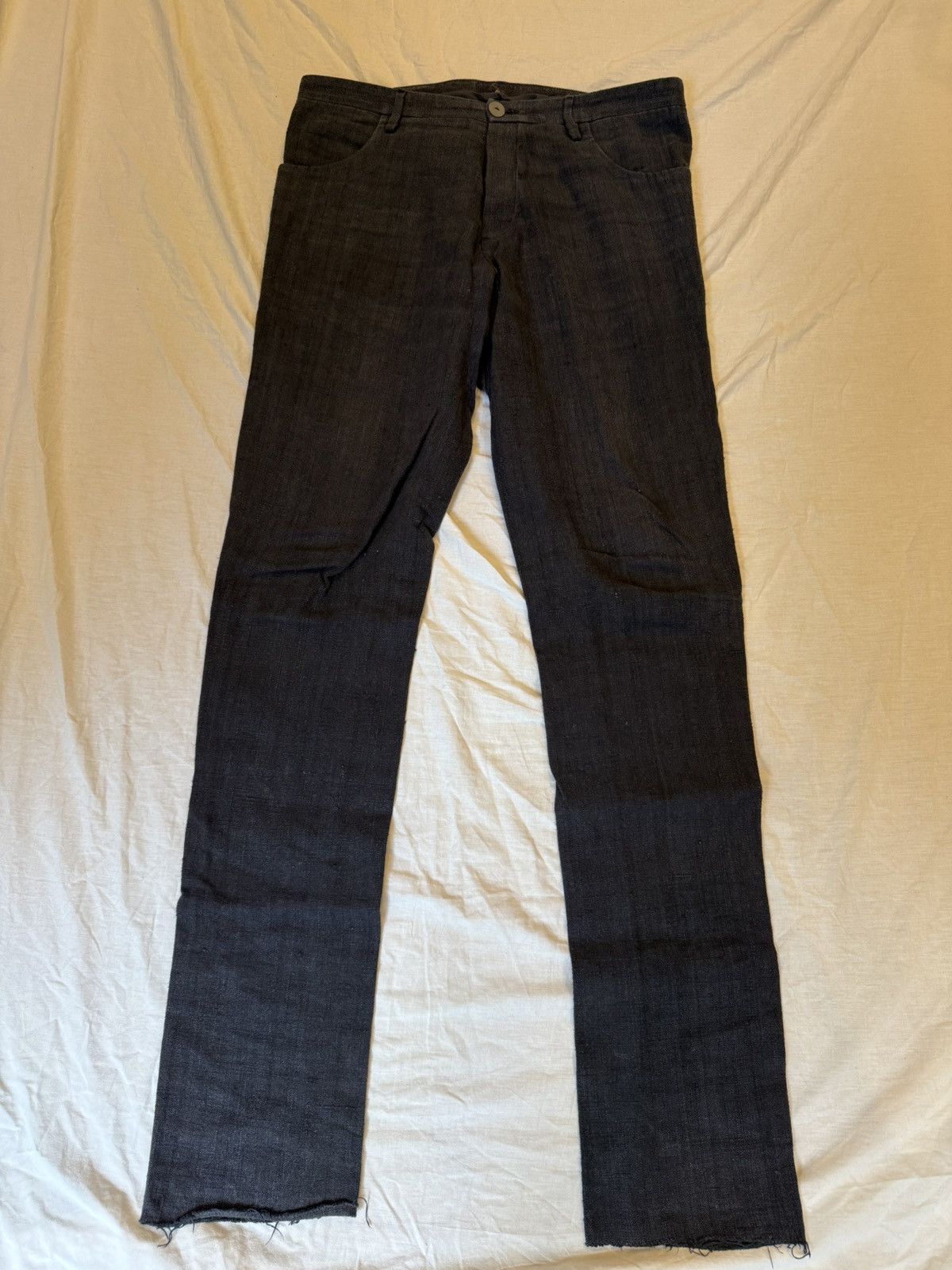 Label Under Construction Stiff cotton 5 pocket pants Size US 32 / EU 48 - 1 Thumbnail