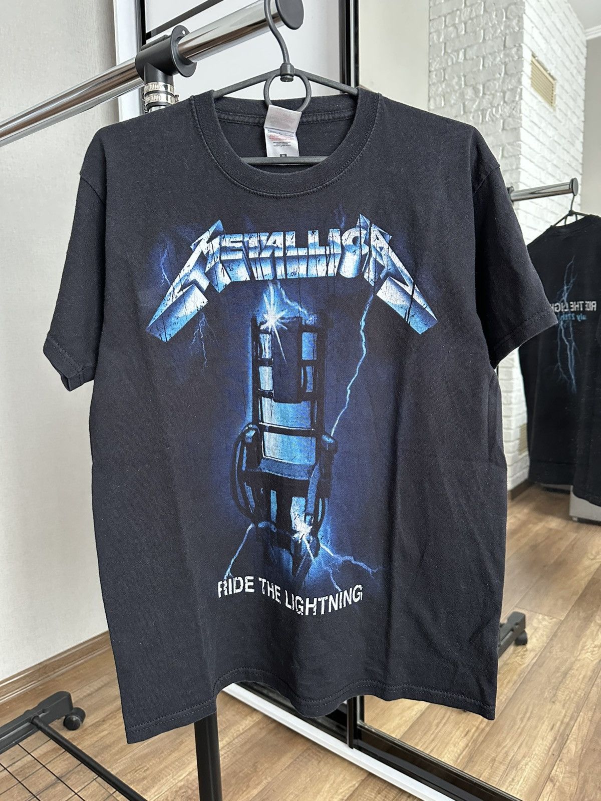 Metallica Metallica Ride The Lightning Vintage Band T-Shirt Tee 2000s Size US M / EU 48-50 / 2 - 1 Thumbnail