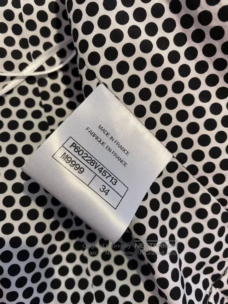 Chanel Chanel 19 Early Spring Cruise Series Poldot Top Size XXS / US 00 / IT 34 - 4 Thumbnail