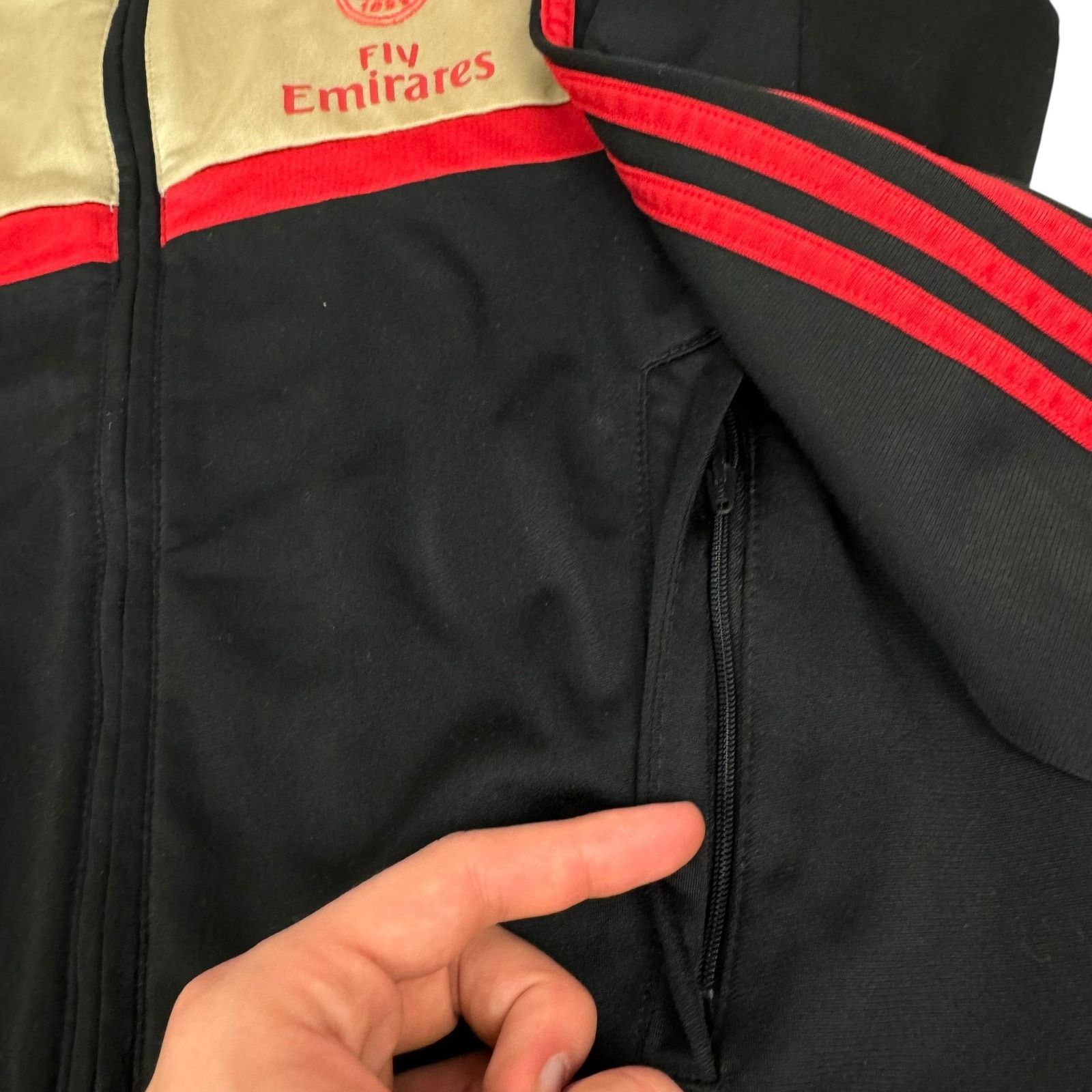 Adidas Adidas Men's Multi Full Zip AC Milan Football Tracksuit Size US S / EU 44-46 / 1 - 12 Thumbnail