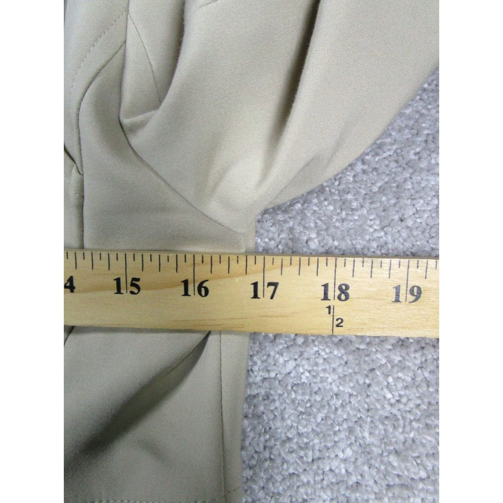 Ann Taylor VINTAGE Ann Taylor Blazer Womens 6 Petite Brown Cotton Blend Sports Coat Womens Blazer 6P Brown Cotton Blend Two-Button 90s Sports Theme Women’s Mens? Size M / US 6-8 / IT 42-44 - 7 Thumbnail