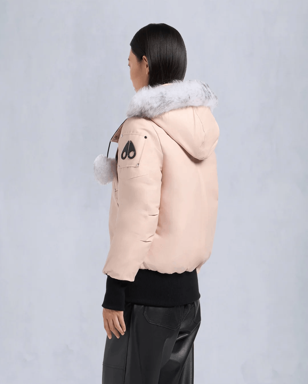 Moose Knuckles ORIGINAL DEBBIE SHEARLING BOMBER JACKET Size M / US 6-8 / IT 42-44 - 4 Thumbnail