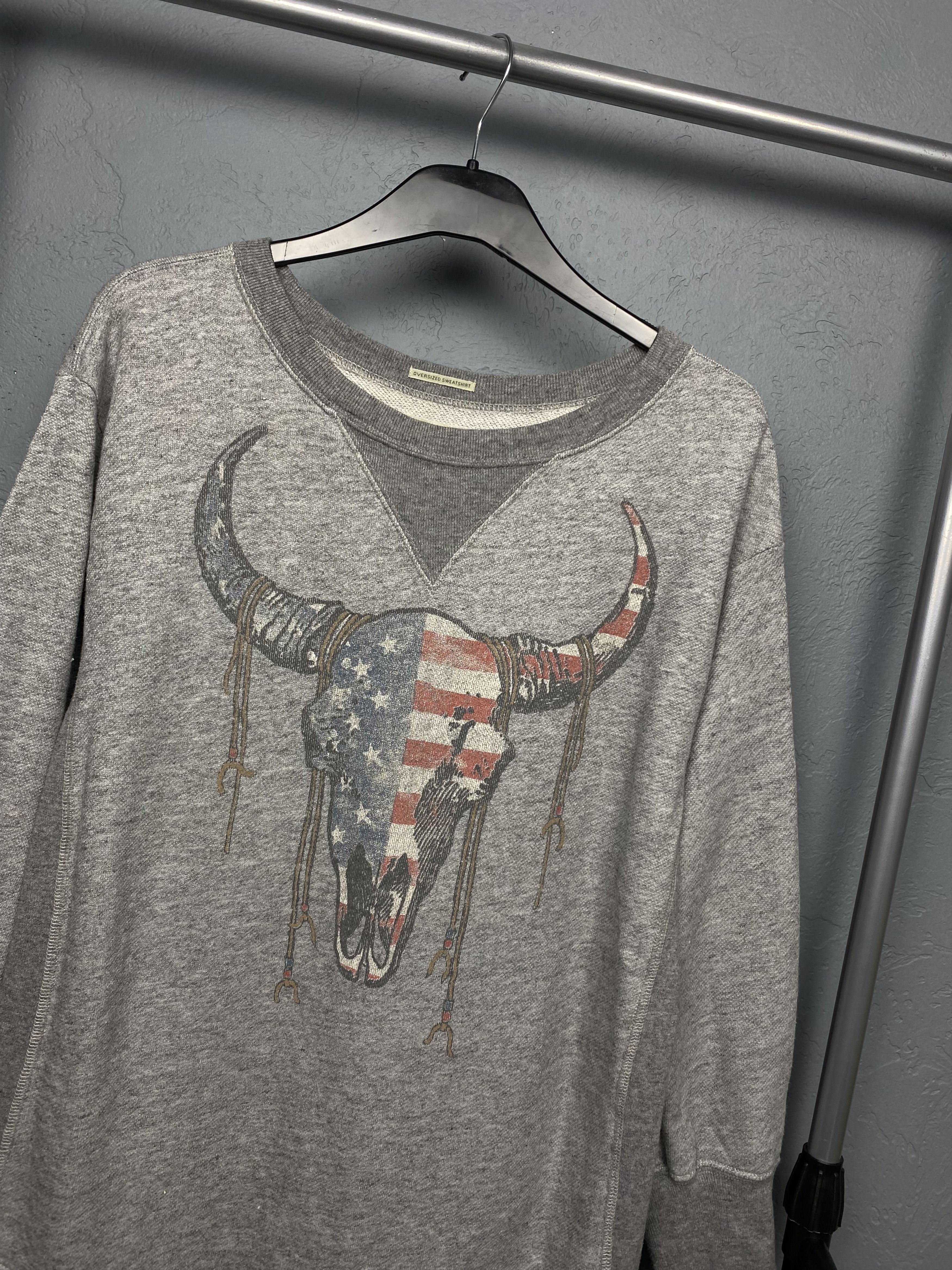 Denim & Supply Ralph Lauren Denim And Supply Ralph Lauren Vintage Oversized Sweatshirt Size L / US 10 / IT 46 - 2 Thumbnail