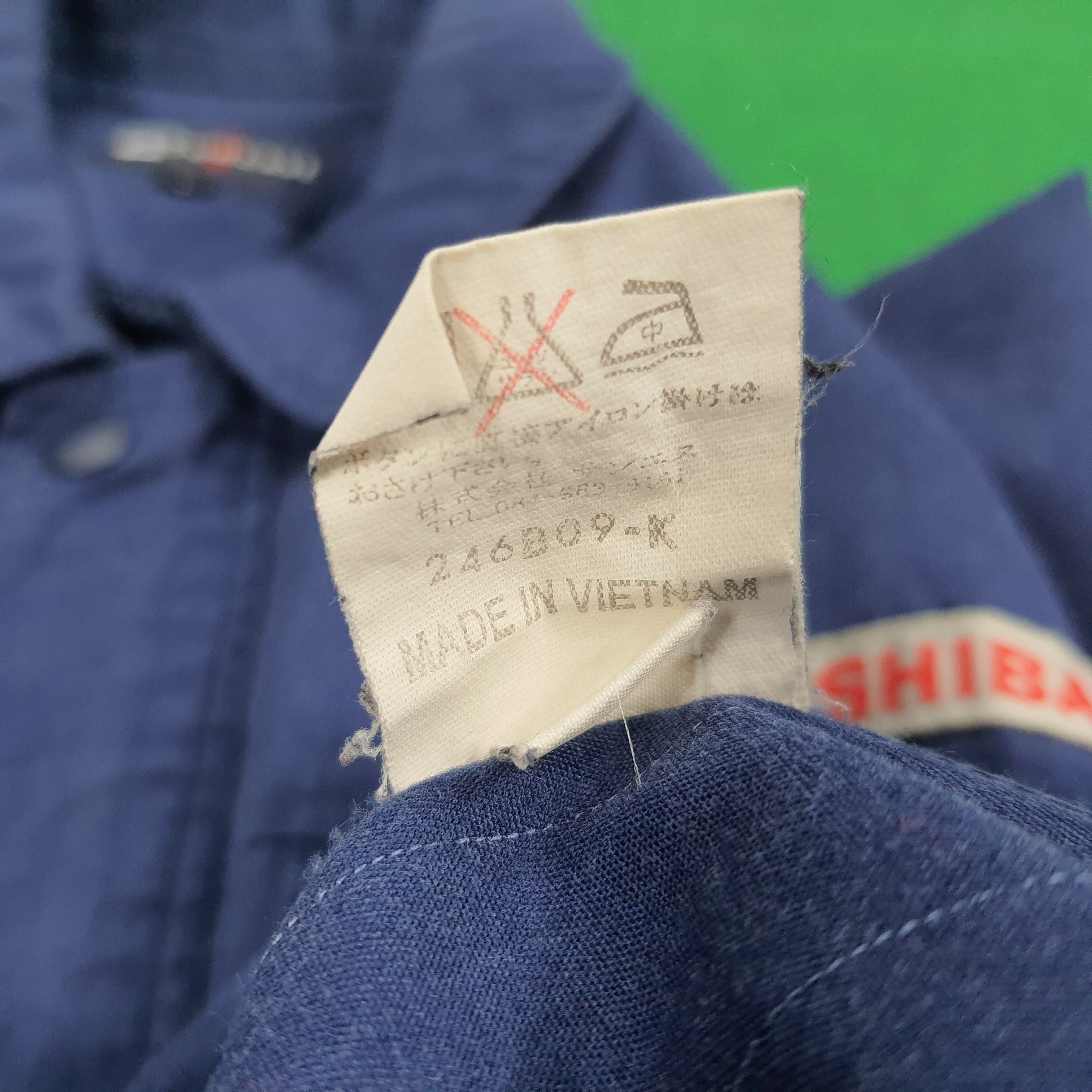 Japanese Brand × Vintage Vintage TOSHIBA Tech Brand Japanese Worker Jacket Size US M / EU 48-50 / 2 - 6 Thumbnail