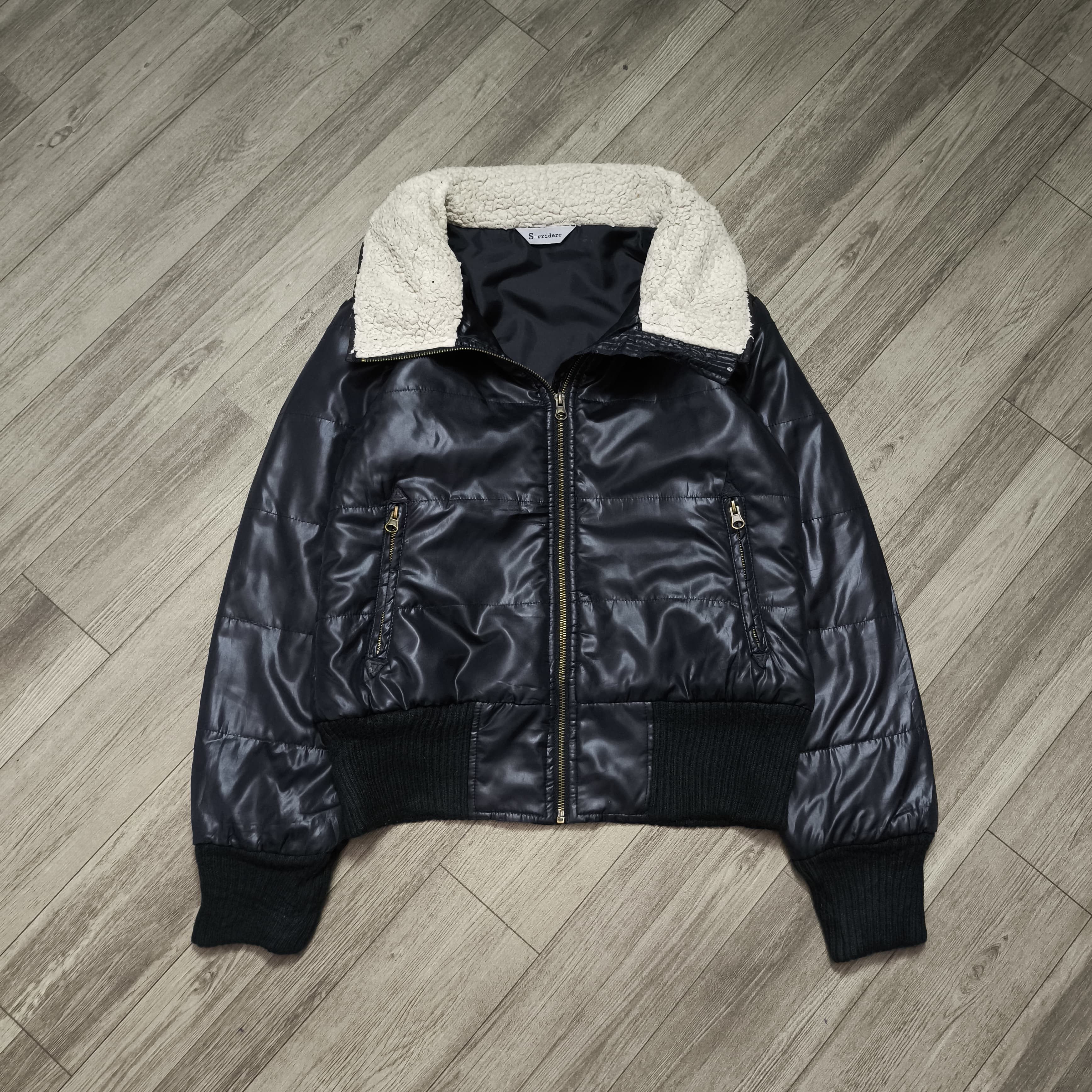 Le Grande Bleu (L.G.B.) 2000s Japanese brand Sorridere Sherpa Collar Size US M / EU 48-50 / 2 - 5 Thumbnail