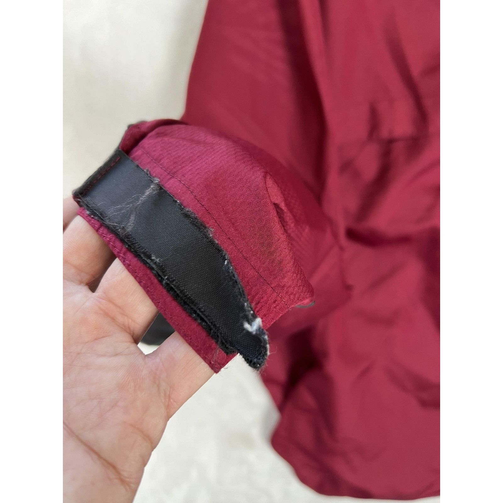 Nike VTG Nike Jacket Mens Large Red Hooded Windbreaker Pullover 1 Size US L / EU 52-54 / 3 - 7 Thumbnail
