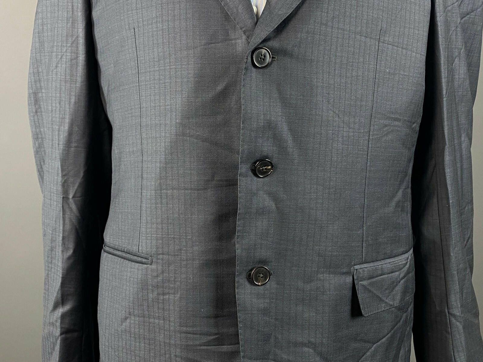 Ermenegildo Zegna Men Ermenegildo Zegna Su Misura Wool Sport Coat Size 52 / L Size 40R - 3 Thumbnail