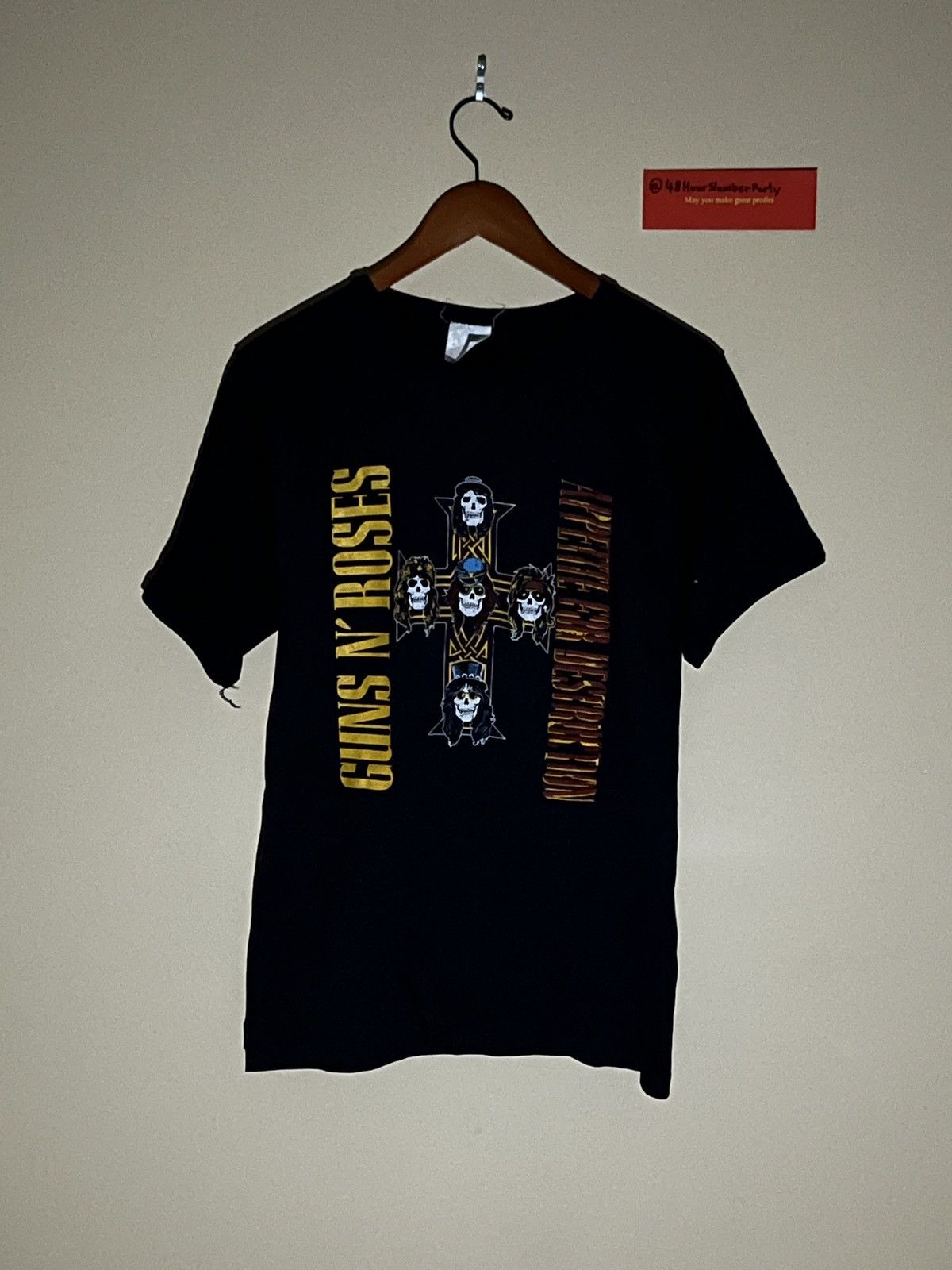 Guns N' Roses 1988 Guns and Roses Appetite for Destruction Tee - S Size US S / EU 44-46 / 1 - 1 Thumbnail