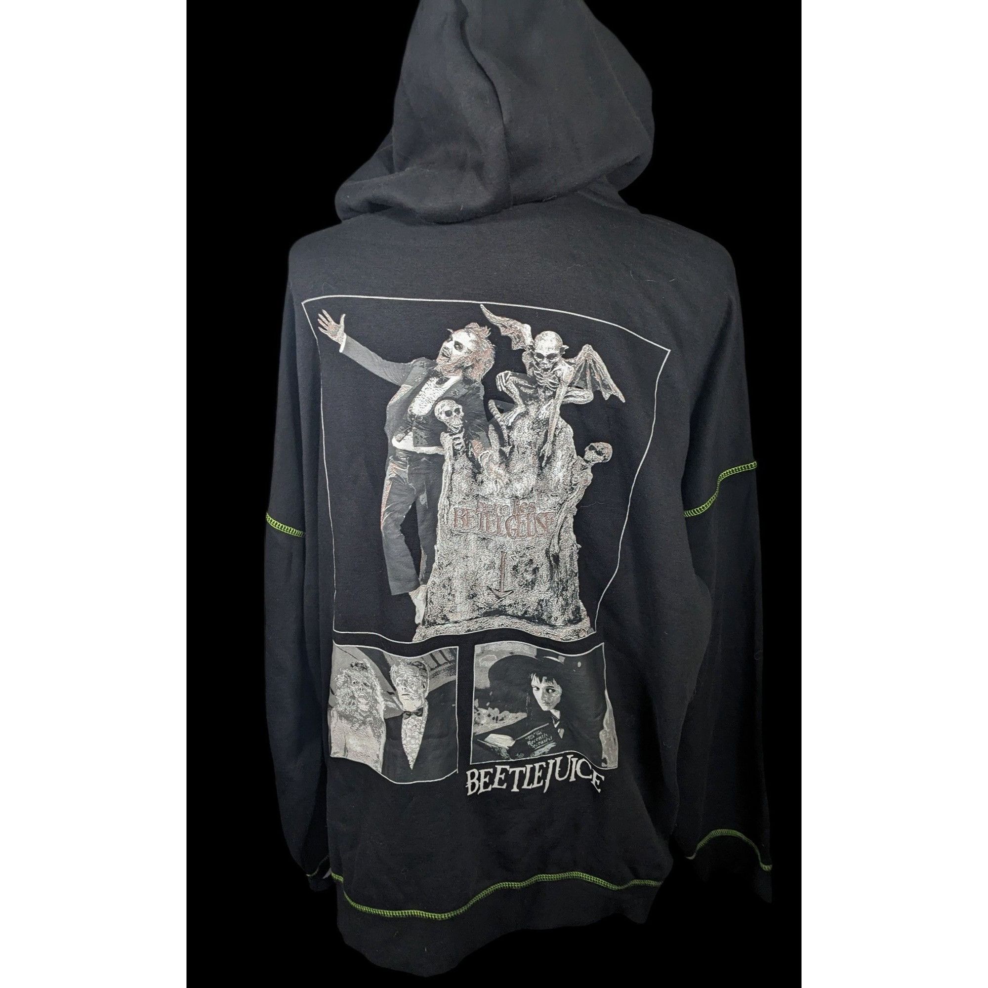Other Beetlejuice Full Zip Hoodie Size XL / US 12-14 / IT 48-50 - 2 Thumbnail