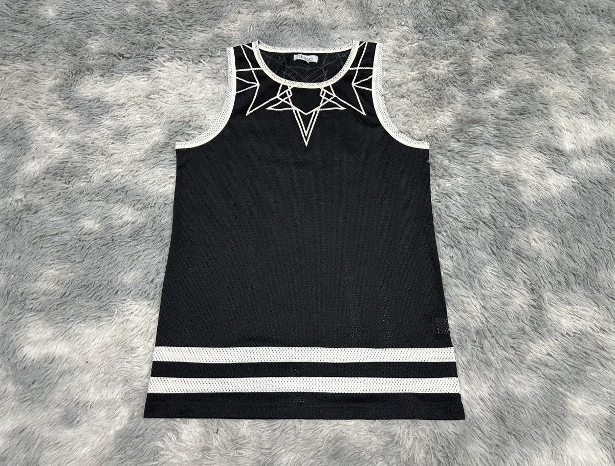 In The Attic 🔥Sick Y2K Growth In The Attic Tribal Mesh Jersey Goth Punk Size US M / EU 48-50 / 2 - 1 Thumbnail