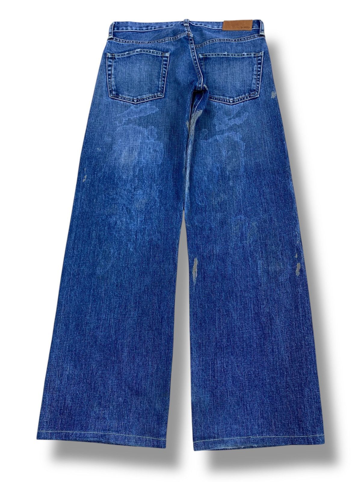 Uniqlo Uniqlo Rusty Faded Wash Style Loose Jeans Size US 31 - 3 Thumbnail