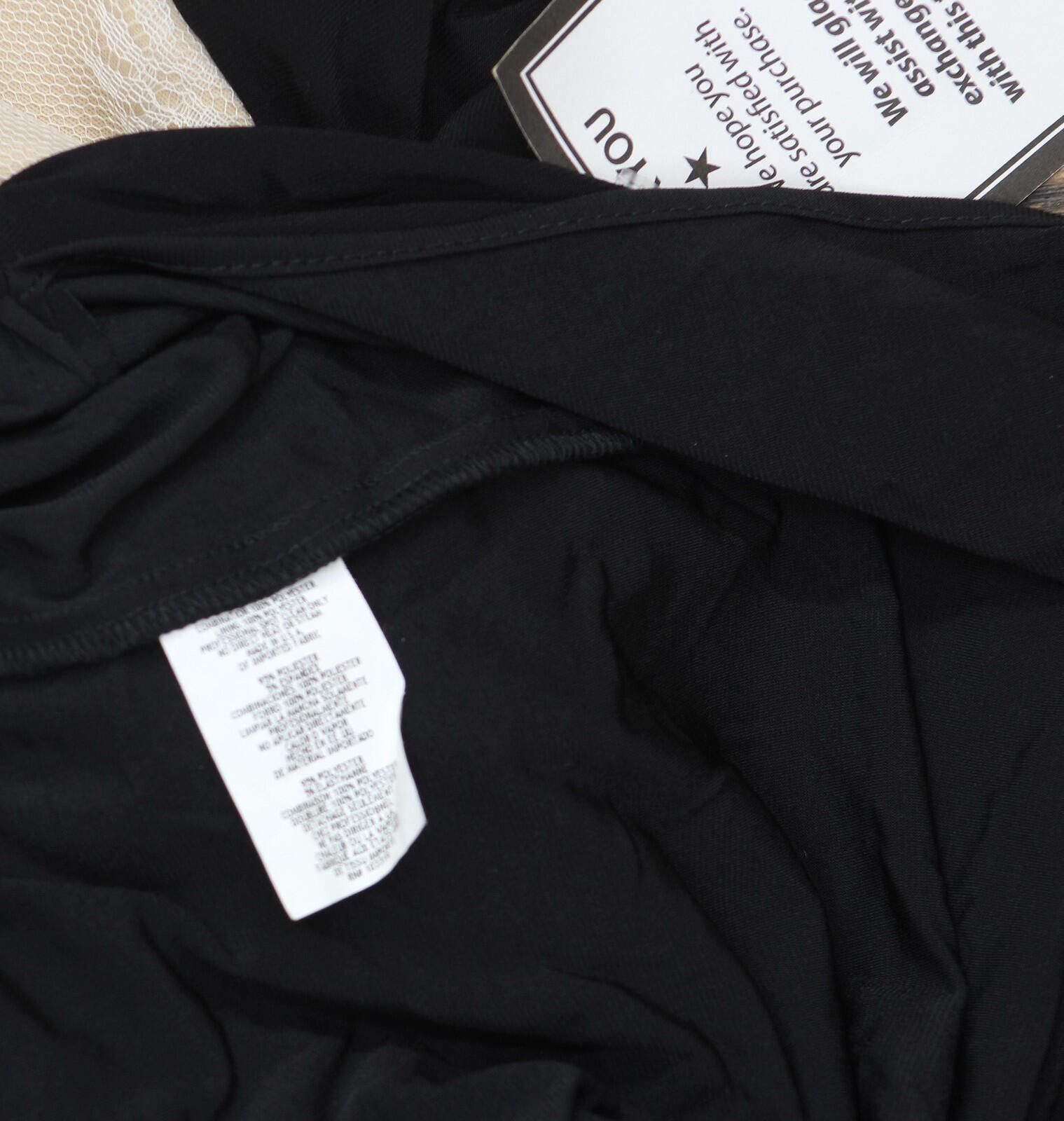 Other Blondie Nites Detail Flowy Gown Dress 56712 Black / Nude 5 Size M / US 6-8 / IT 42-44 - 6 Thumbnail