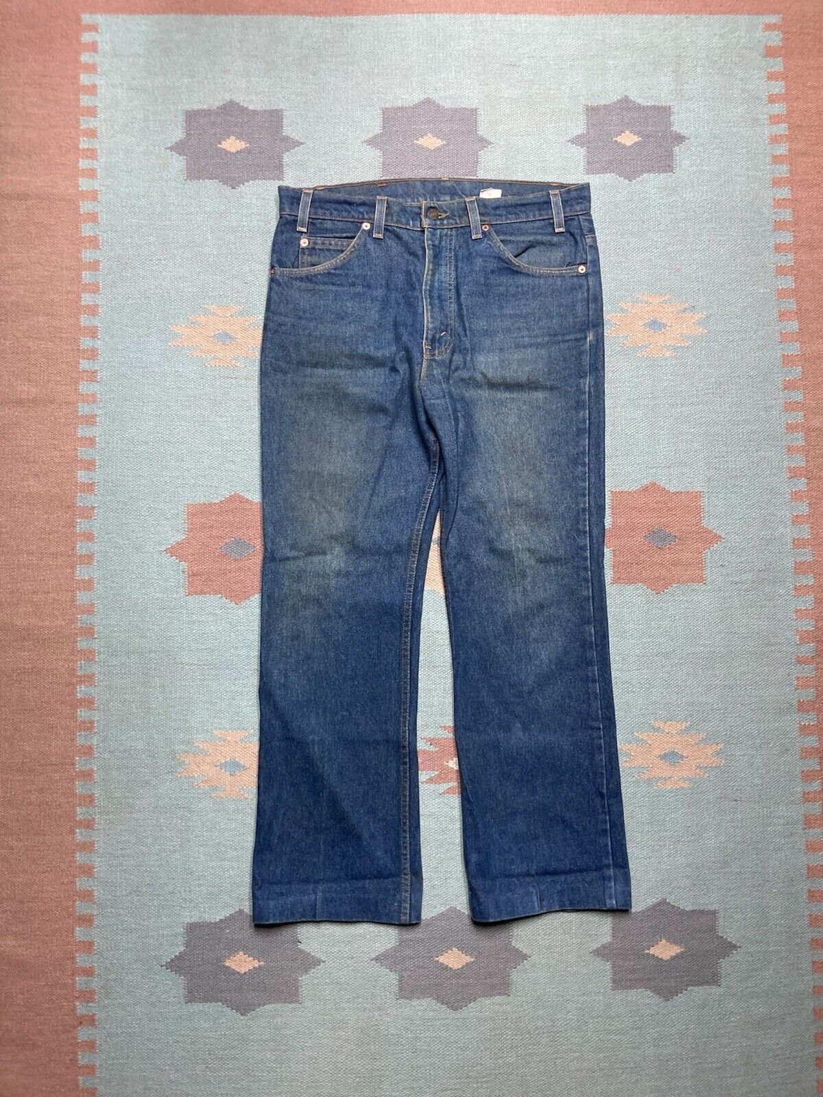 Levi's × Vintage Vintage Levi’s 517 jeans dark wash denim bootcut 34x28 Size US 34 / EU 50 - 5 Thumbnail