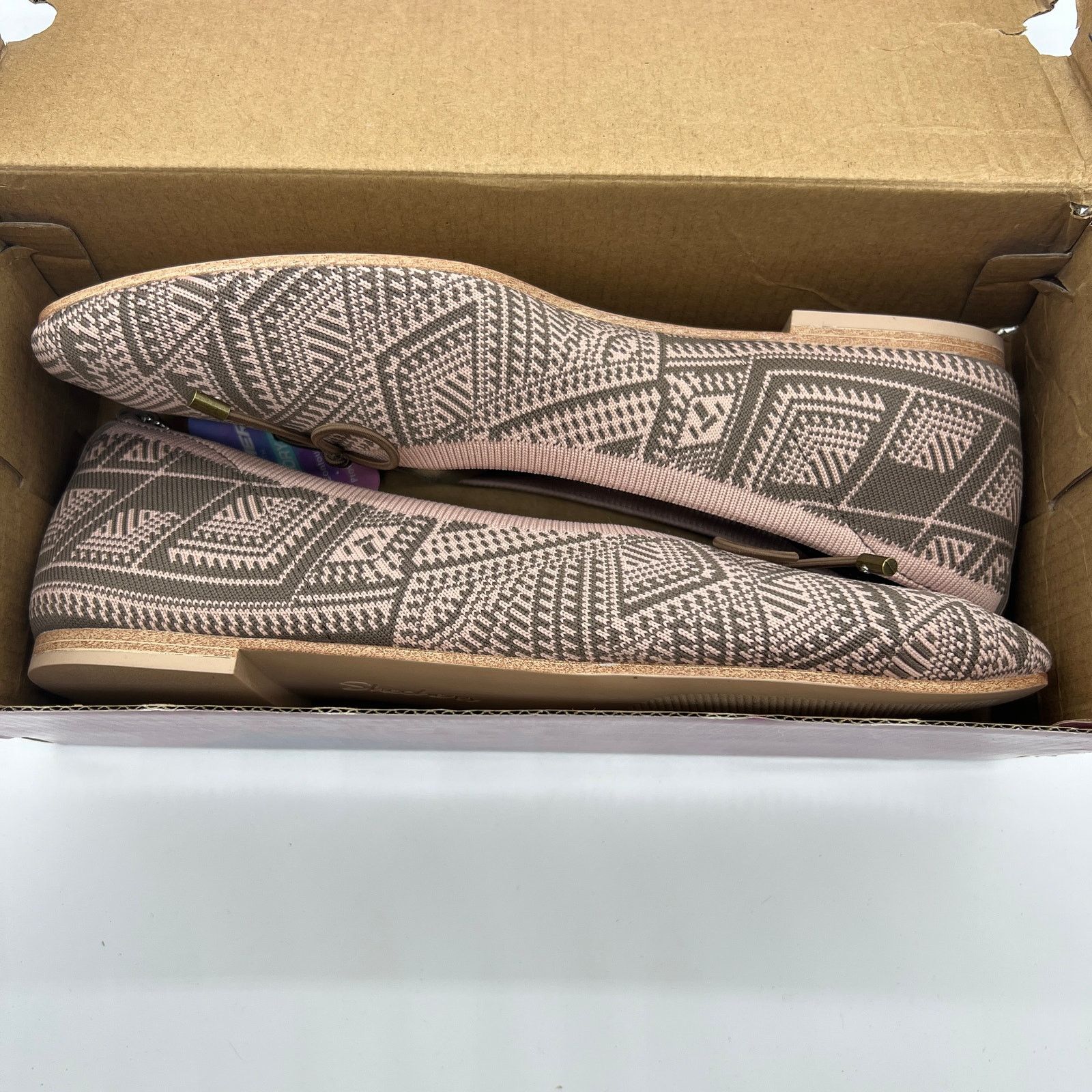 SKECHERS Skechers Flats Size 10 Cleo Ship Knit Vegan Skimmers Sweet Size US 10 / IT 40 - 3 Thumbnail