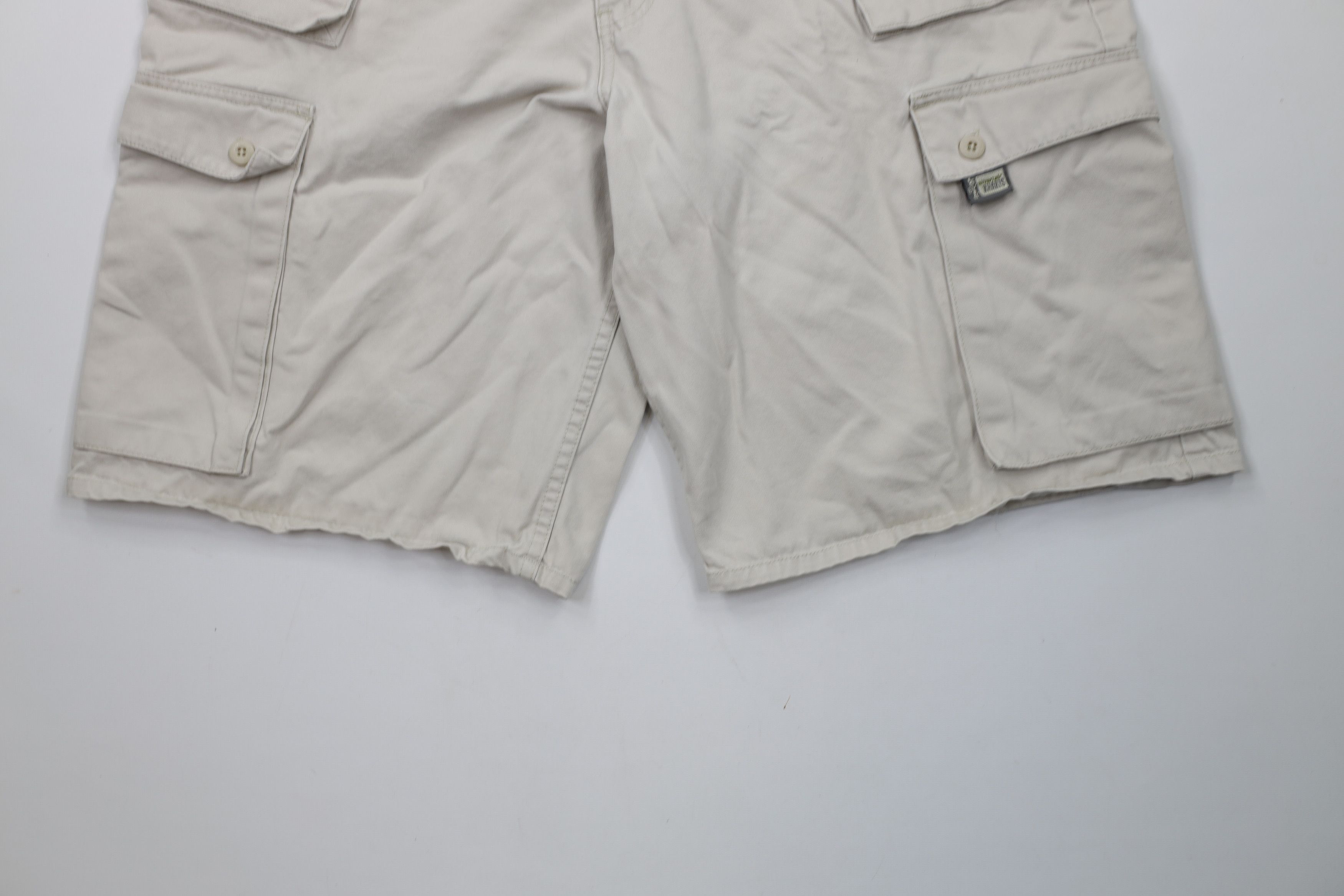 Levi's × Vintage Vintage 90s Levis SilverTab Loose Big Pocket Cargo Shorts Size US 36 / EU 52 - 4 Thumbnail